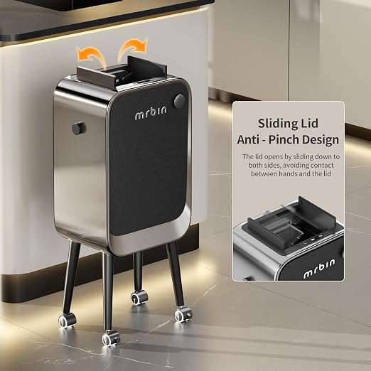 Mrbin Motion Sensor Bathroom Trash Can - Image 2