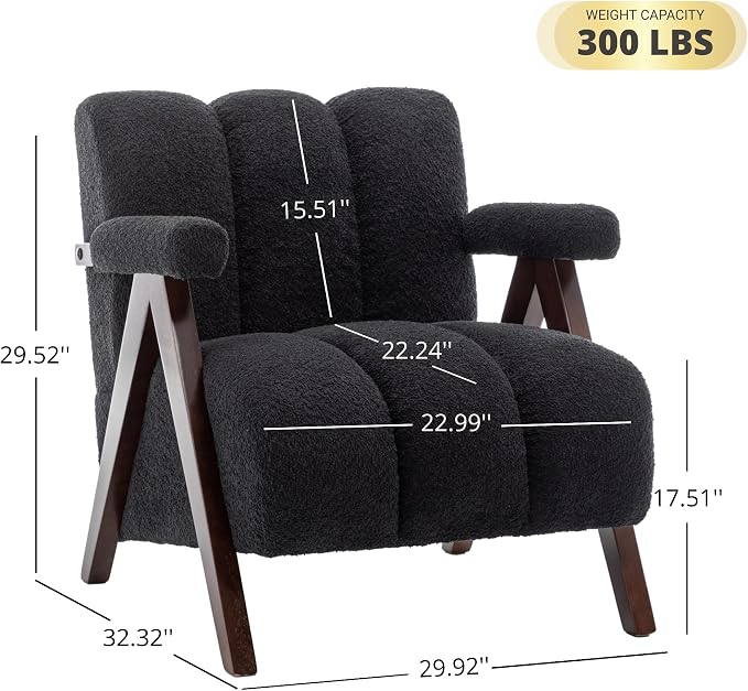 Mid Century Modern Accent Chair - Image 2