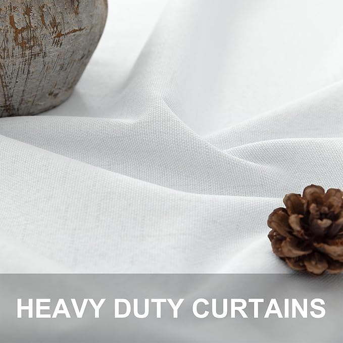 Complete Blackout 90 Inch Curtains Rustic Closet Extra Wide Curtains 2 Panel - Image 2