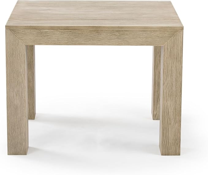 Plank+Beam Modern Square Corner Table, Slim Side Table - Image 4