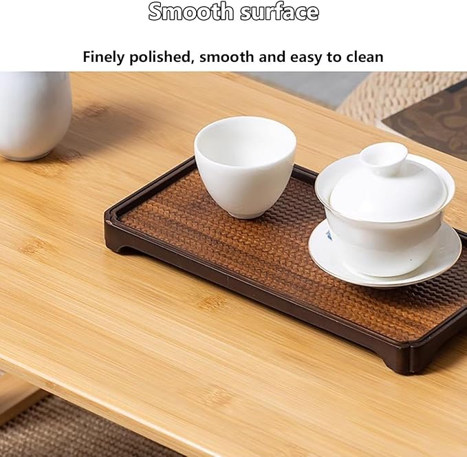 Japanese Coffee Table, Easy Storage, - Image 5