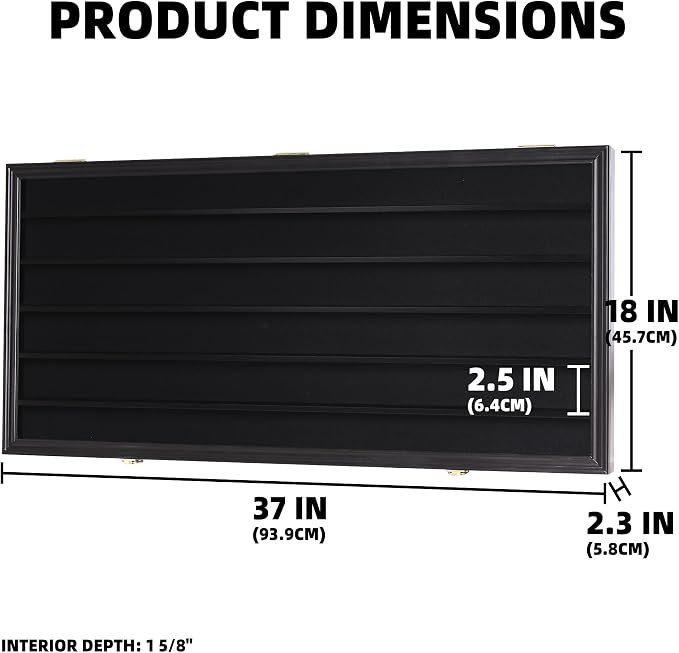 DisplayGifts Toy Minifigures Miniatures Display Case Frame Wall Cabinet Stand - Image 3