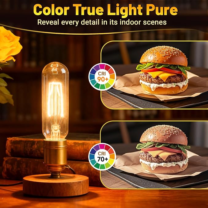 T10 Tubular Light Bulbs 40 Watt Incandescent Light Bulb, T10 Bulb, 120V 40W - Image 4