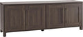 Henn&Hart Rectangular TV Stand for TV's up to 80" in Alder Brown, TV Stands for by HennHart