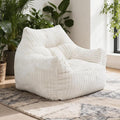 Giant Bean Bag Chair for Adults, Comfy Chair for Bedroom, Floor Chairs for by KAPEETOO