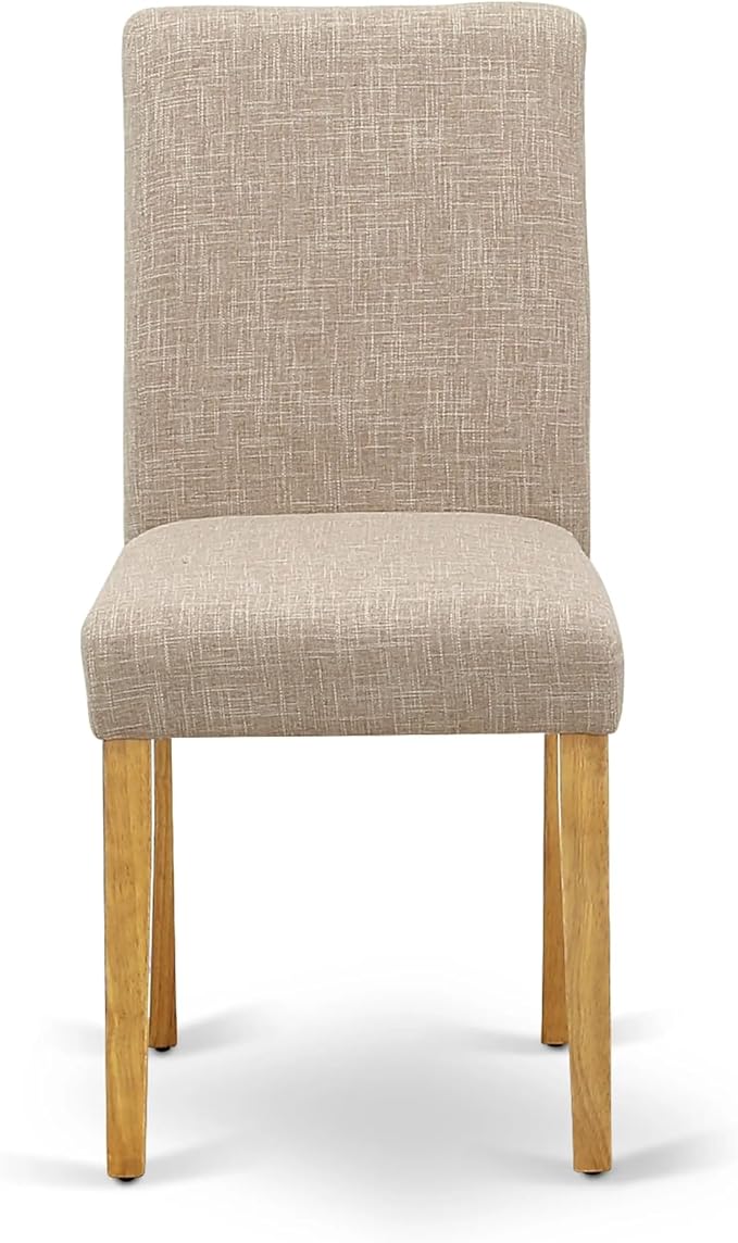 East West Furniture ABP4T04 Abbott Parson Dining Chairs - Image 4
