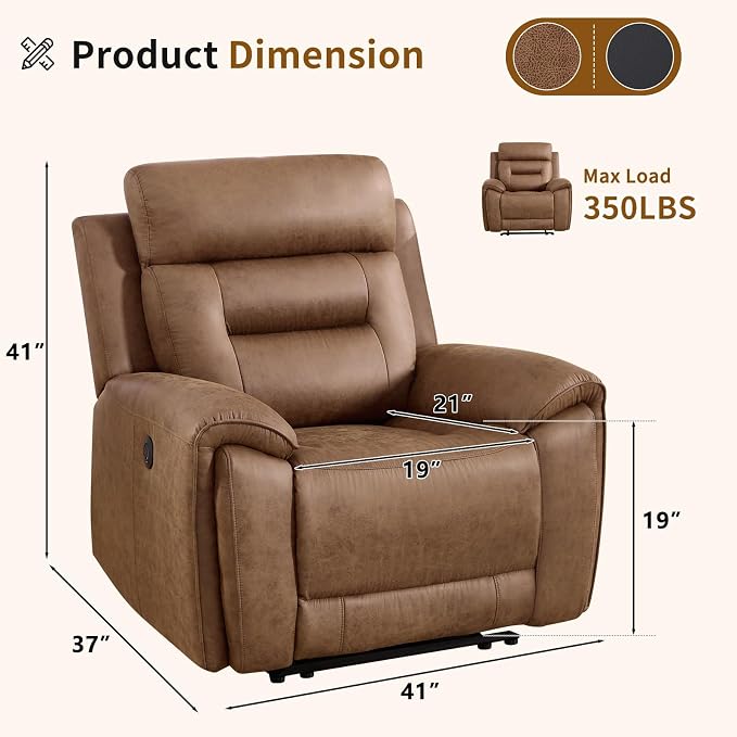 ANJ Power Recliner Chair for Adults - Image 2