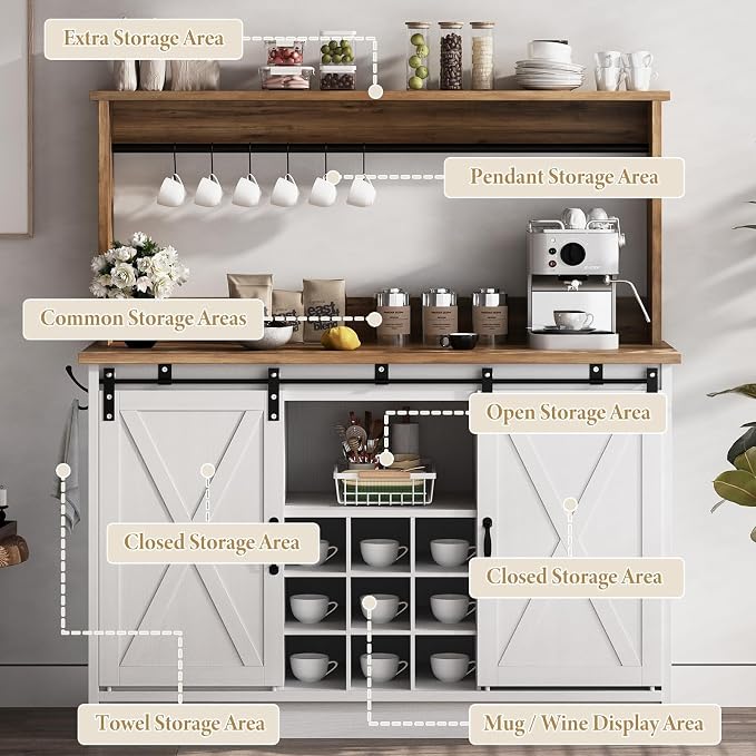 4ever2buy Farmhouse Coffee Bar - Image 5