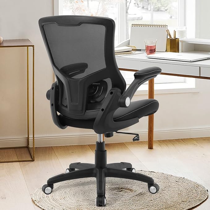 Office Chair Ergonomic Desk Chair, Computer PU Leather Home Office Chair - Image 2