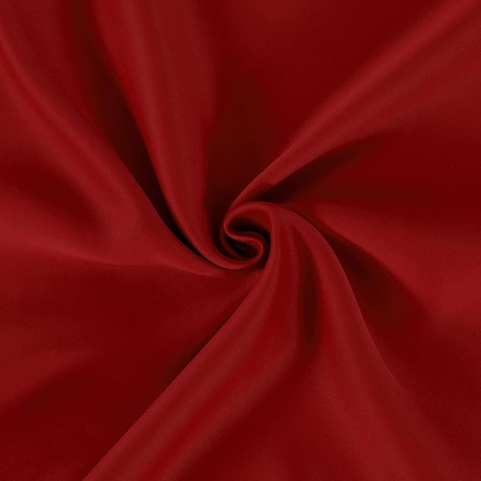LEMOMO Red Blackout Curtains 34 x 84 Inch Length/Set of 2 Curtain - Image 5