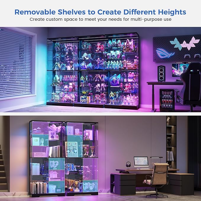 HNEBC Lighted Display Cabinet - Image 5