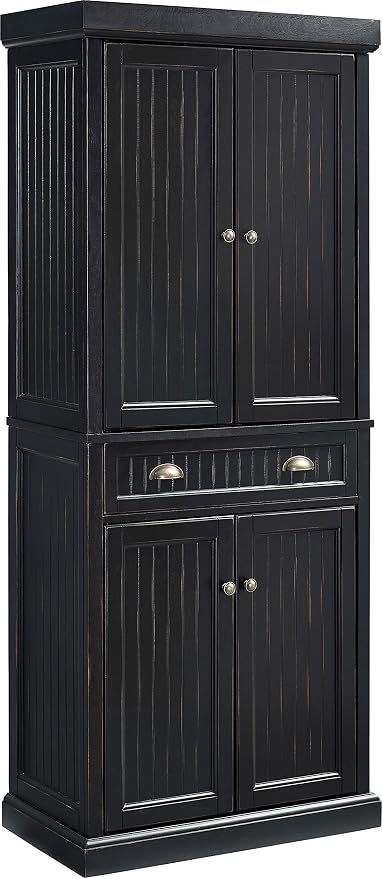 Crosley Furniture Seaside Coastal Pantry Storage Cabinet by CrosleyFurniture
