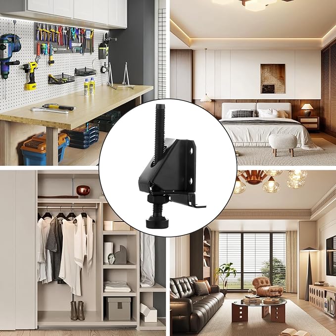 8 Pcak Adjustable Leveling Feet, Heavy Duty Furniture Levelers, Adjustable - Image 5