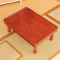 Rectangle Coffee Table, Japanese Style Solid Wood Floor Table by Unknown