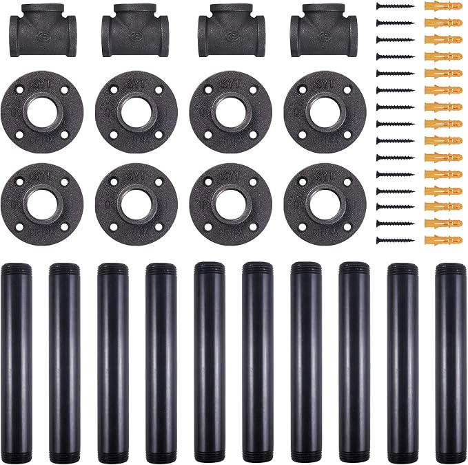 16'' Hight H-Shape Industrial Table Leg Set - Image 4