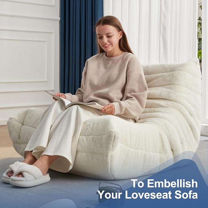 Bean Bag Chairs for Adults Giant Bean Bag Chair Memory Foam BeanBag Chair Bean - Image 6