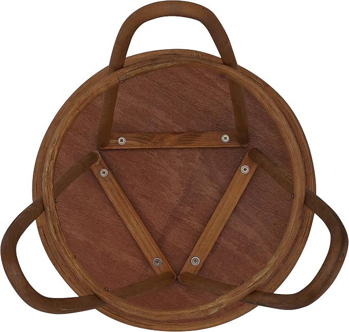 FINECASA Rattan Side Table - Image 6