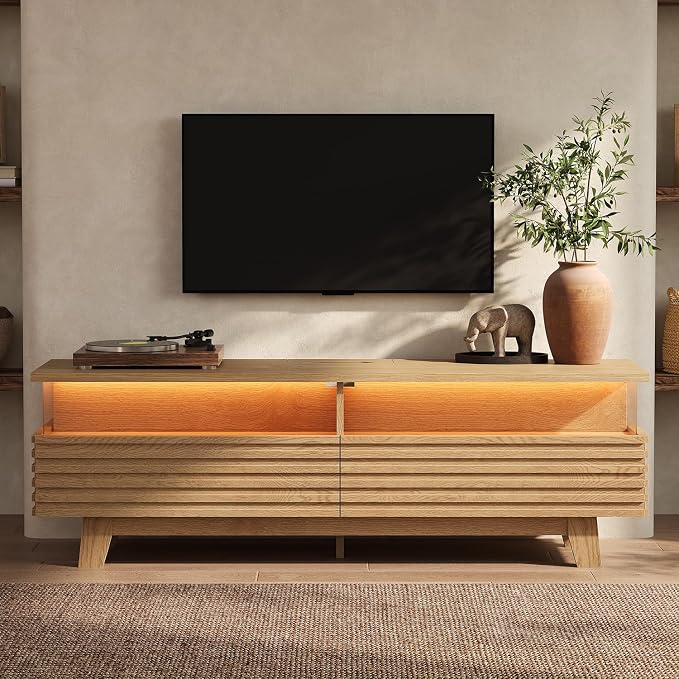 HAUOMS 59" TV Stand for Living Room by HAUOMS