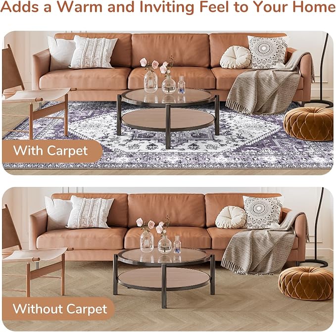 OPPODREAM Soft 6x9 Area Rugs, Washable Rug 6x9 - Image 8