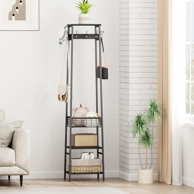 Coat Rack Freestanding, Coat Stand - Image 7