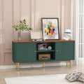 ARTPOWER 55” Fluted TV Stand, Mid Century Modern Green TV Stand by PowerofArtBetterforLife