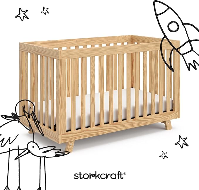 Storkcraft Beckett 3-in-1 Convertible Crib – GREENGUARD Gold Certified - Image 7