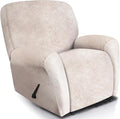ANARACHON Leather Look Oversize Recliner Chair Covers, Thick 4 Pieces Recliner by ANARACHON