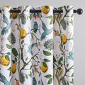 Topfinel Blue and White Winter Coquette Vintage Fancy Hummingbird Patterned by Topfinel