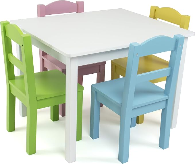 Humble Crew Kids Table and Chair Set, Toddler Activity Table by HumbleCrew