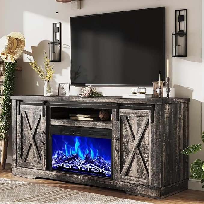 AMERLIFE Fireplace TV Stand by AMERLIFE