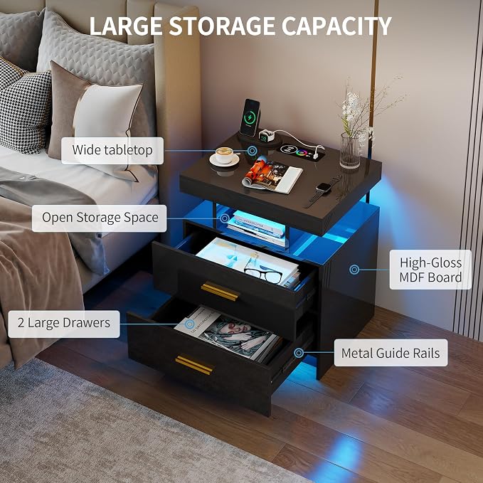 Smart Night Stand Set of 2 - Image 7