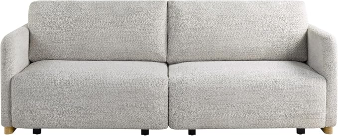 Serta Vail 86" Convertible Sleeper Sofa, Queen Size, Wall-Hugging Dreamglide - Image 3