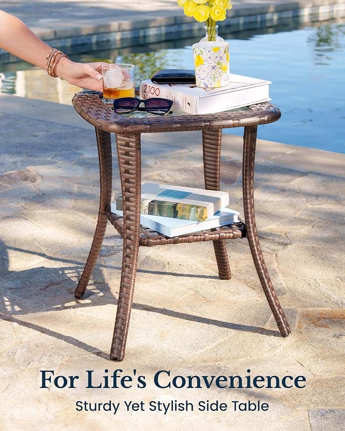 HILLGA 5-Piece Luxury Patio Furniture Set - Image 10