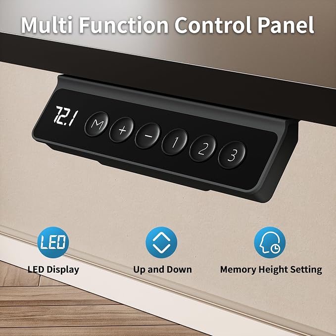 BIZUM 40x24 Inch Electric Standing Desk - Image 5