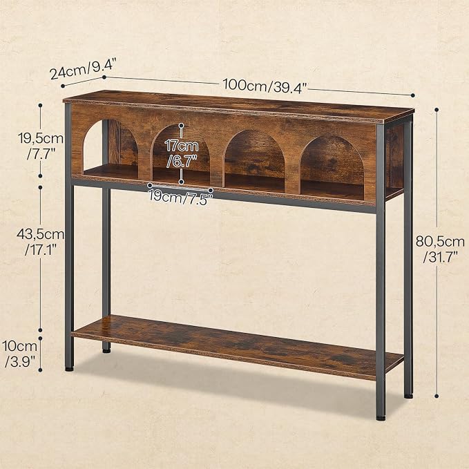 HOOBRO Console Table, Entryway Table - Image 3