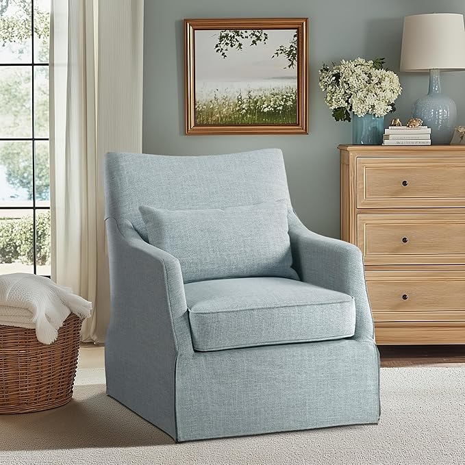 Martha Stewart London Swivel Chair - Image 2