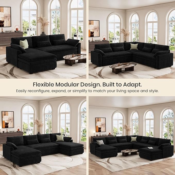 Belffin Large Modular Sectional Sofa - Image 5