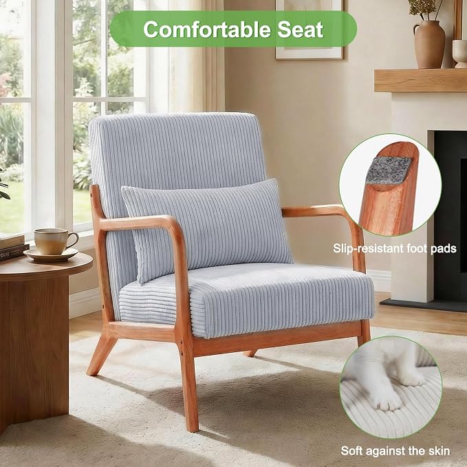 Mid Century Modern Accent Chair - Image 3