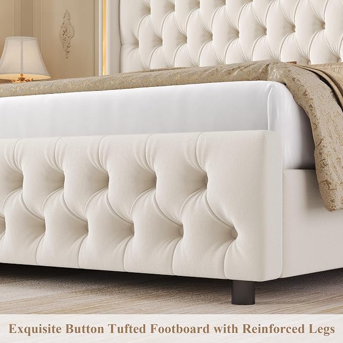 Keyluv Queen Smart LED Bed Frame - Image 7