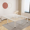 ROIL 14 Inch White King Bed Frame by ROIL