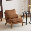 Karl home Mid-Century Modern Accent Chair, Living Room Chairs by Karlhome