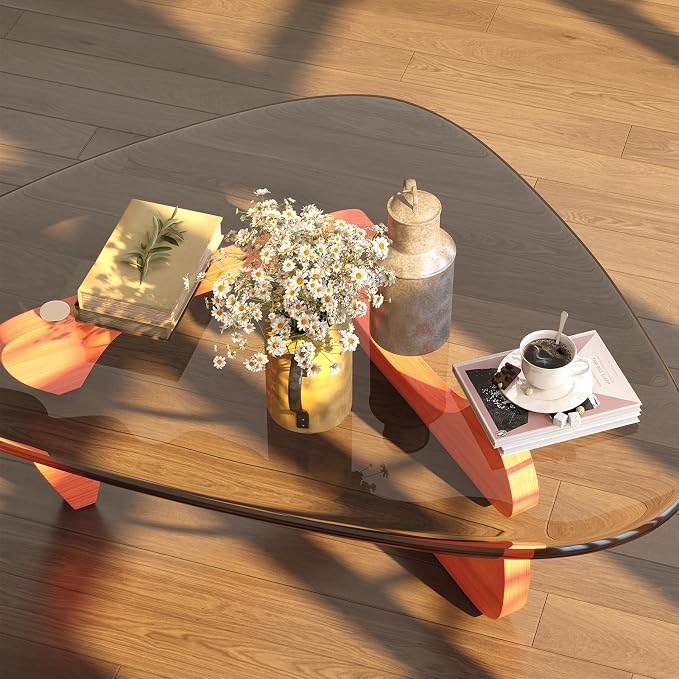 Coffee Table for Living Room Mid Century Modern Center Small Table - Image 3