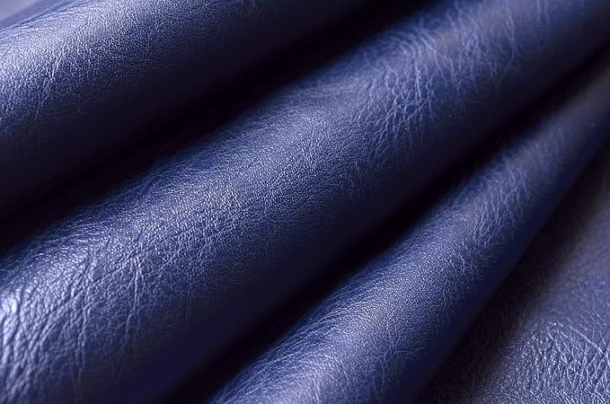Wento Thick 2 Yard Faux Leather Fabric Soft Skin Grain PU Leather - Image 2