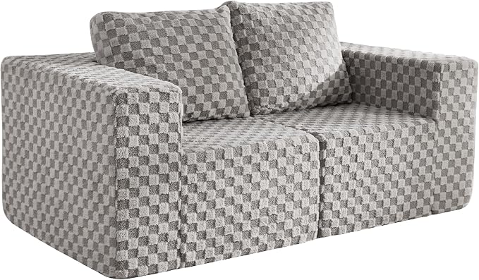 Modular Sectional Sofa 2 Seater Loveseat Modular Couch - Image 9