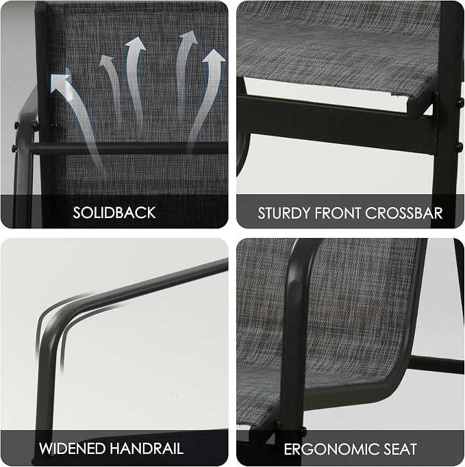 Kozyard Sofia 4-Piece Patio Conversation Set, Outdoor Furniture Set - Image 4