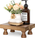 EOSAHR Farmhouse Wooden Riser for Display : Decorative Pedestal Stand for by EOSAHR