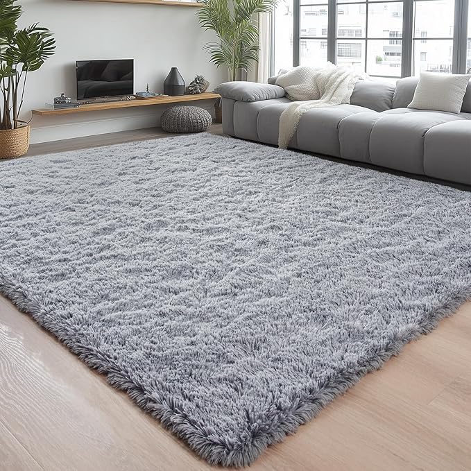 Chicrug Soft Area Rugs for Bedroom Living Room Plush Fluffy Rug 4x6 Feet by ChicrugHomeDecor