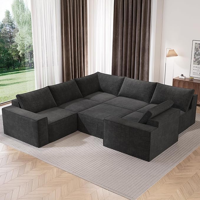 Vesgantti 143.7" Boneless Couch - Image 8
