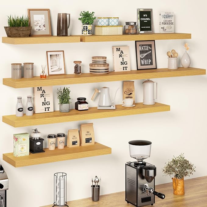 48 Inch Floating Shelves, 12 Inch Deep Floating Shelves - Image 7