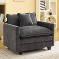 WUTUTUEE 41'' Modern Chenille Oversized Chair, Upholstered Accent Living Room by WUTUTUEE